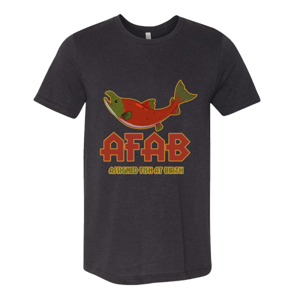 AFAB Shirt Bella Canvas Heather Black Tri-Blend