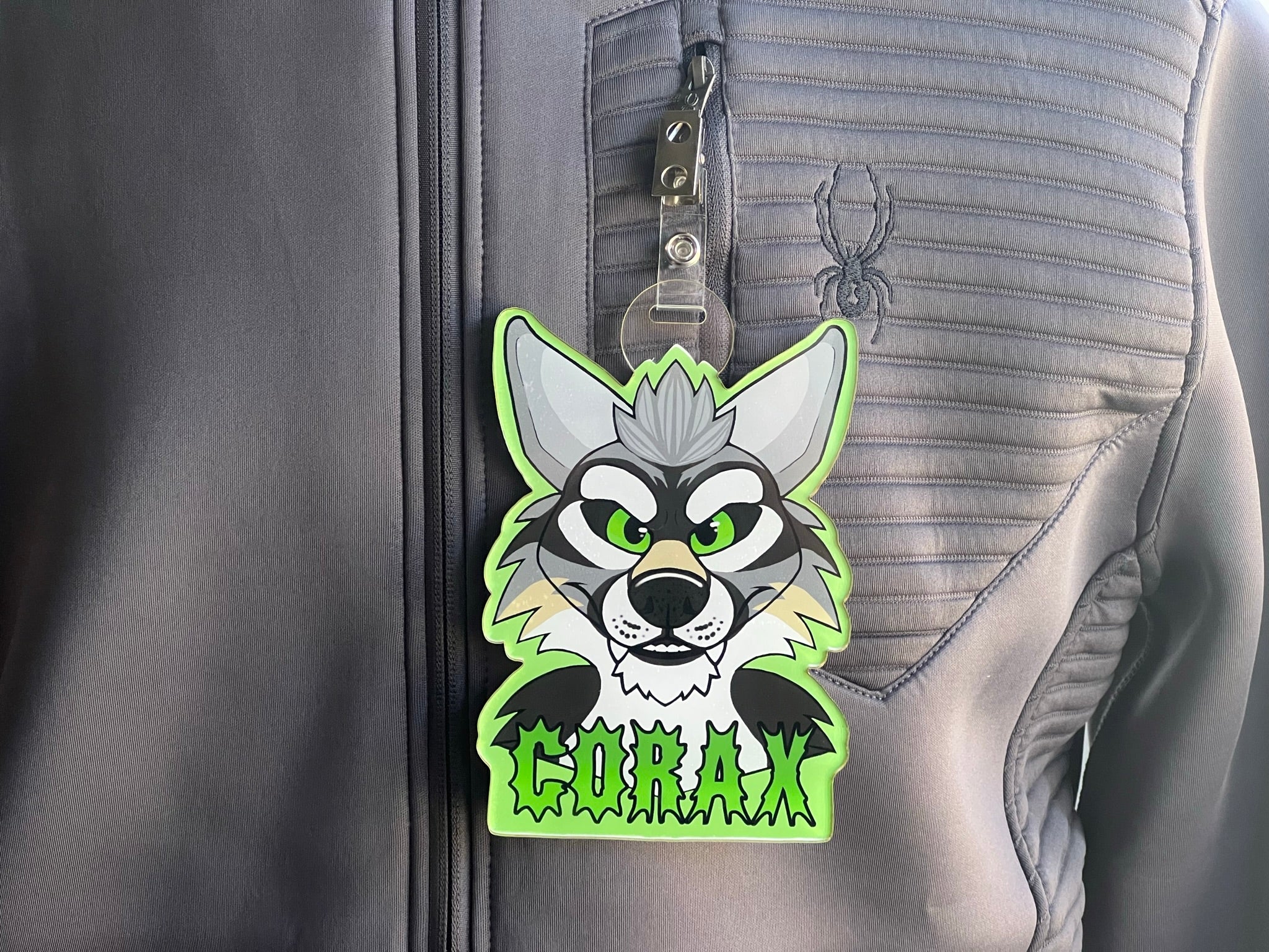 Laser Cut Contour Badge V2
