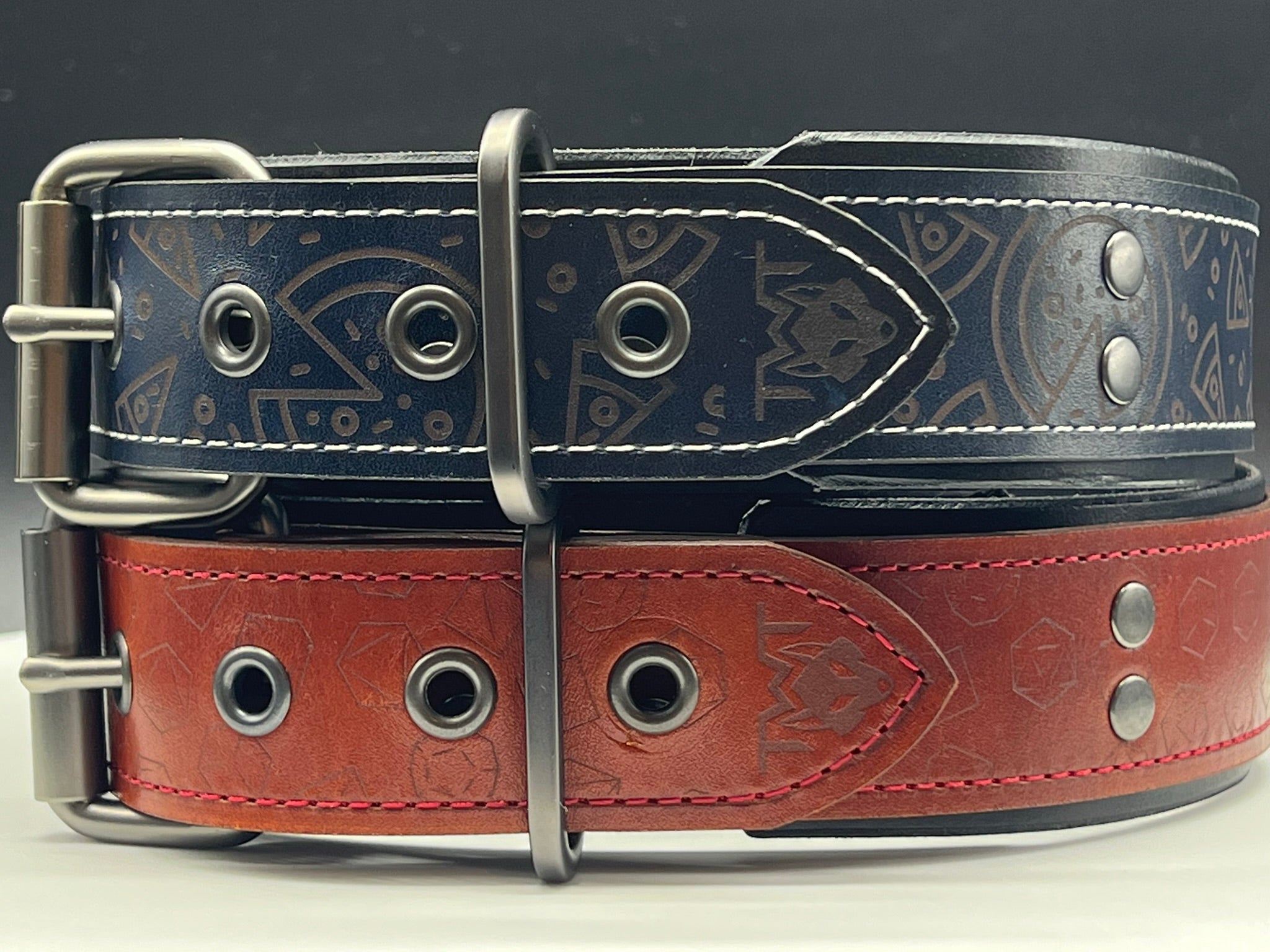 Custom Designed Full Leather Collar
