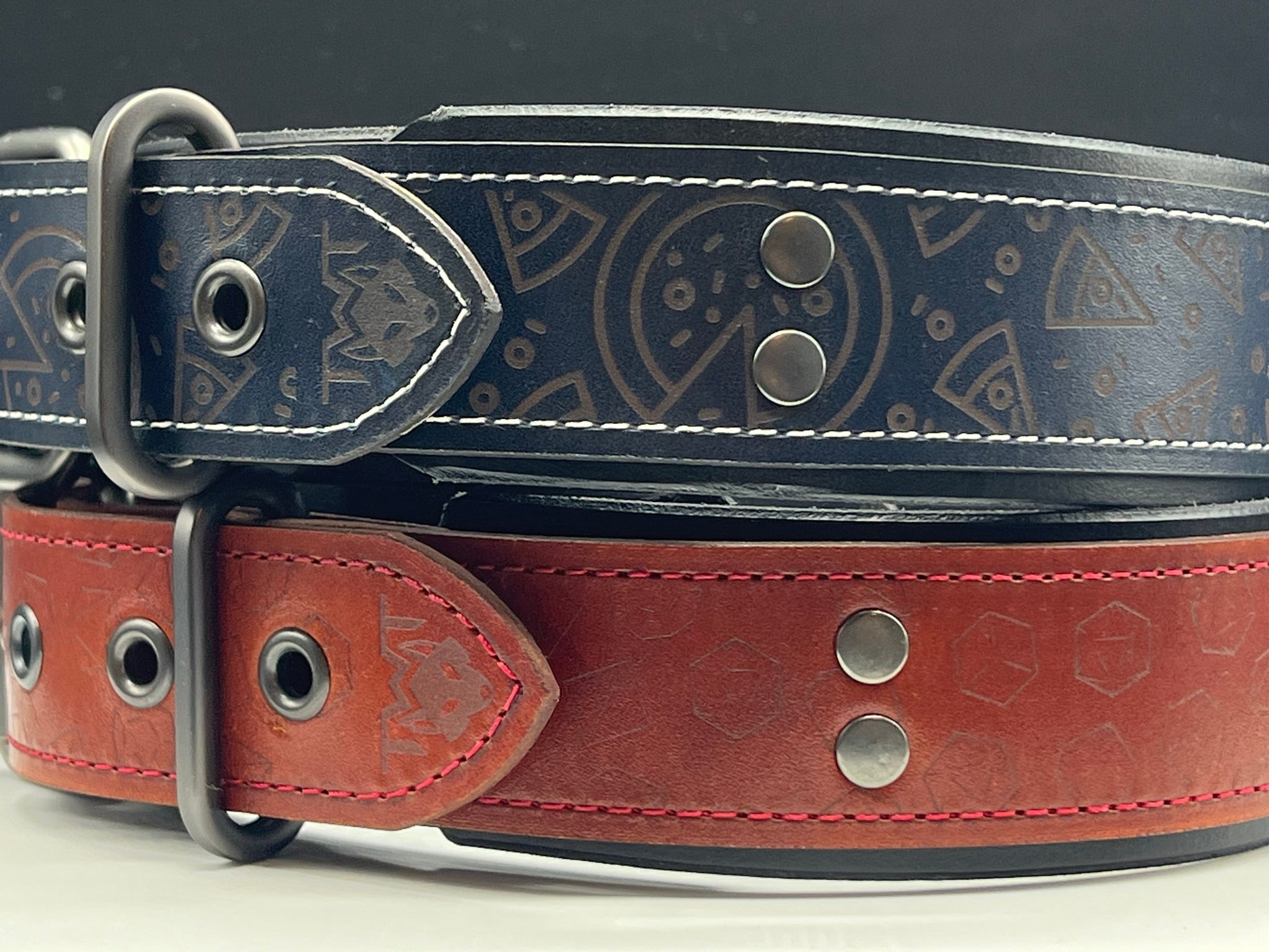 Custom Designed Full Leather Collar
