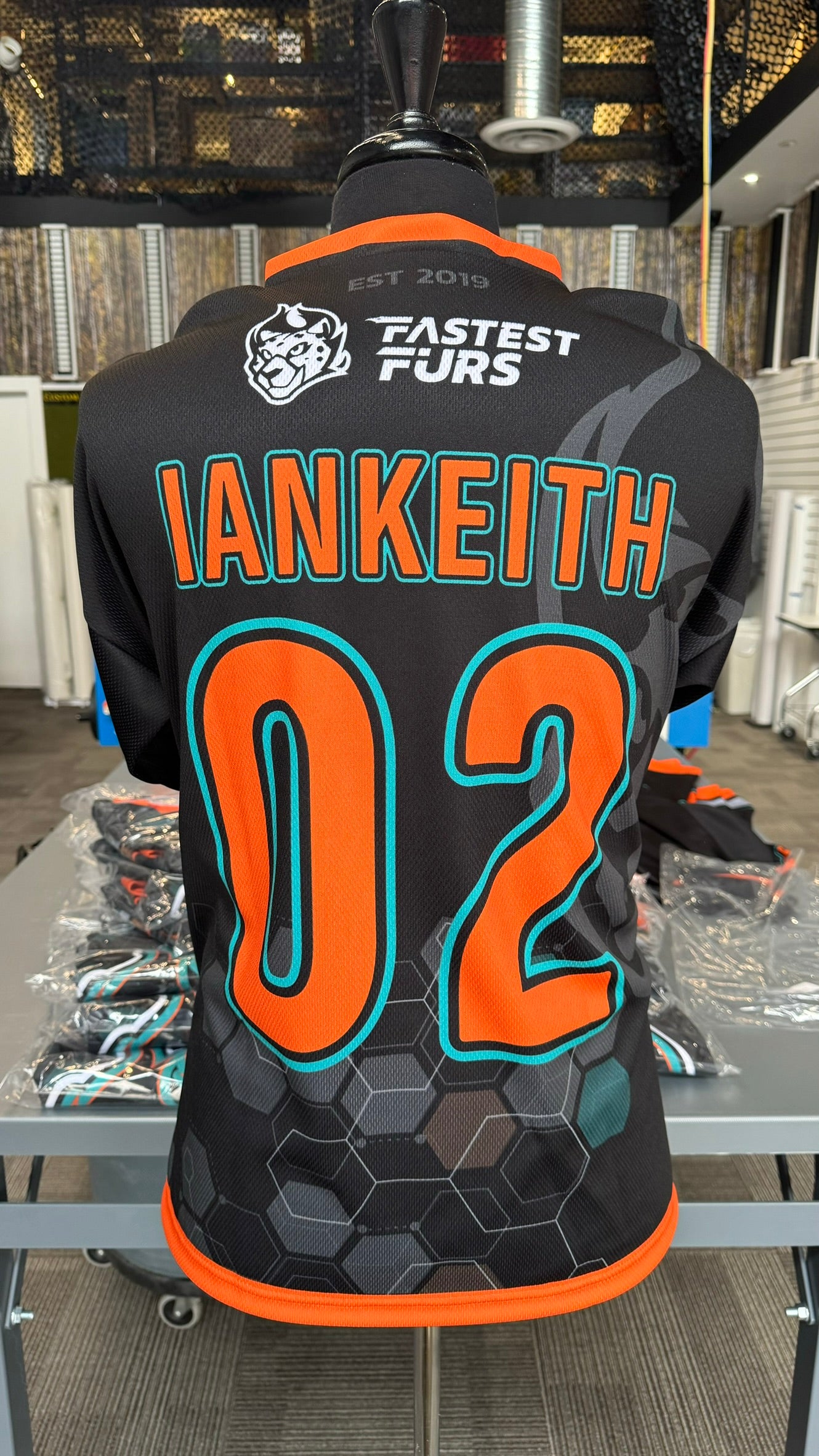 Fastest Furs Team Hockey Jersey