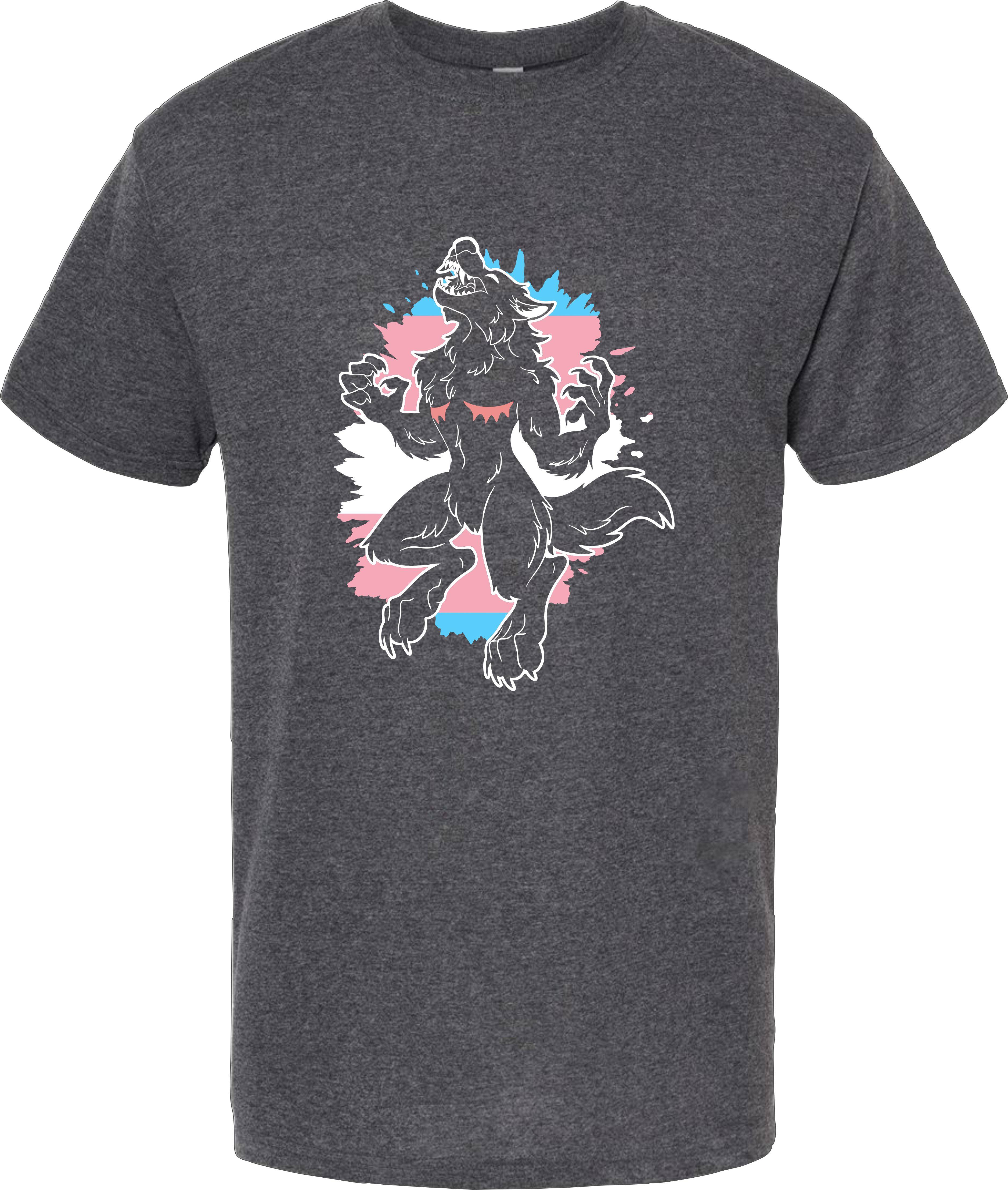 Trans Werewolf Shirt by Caustic Canine