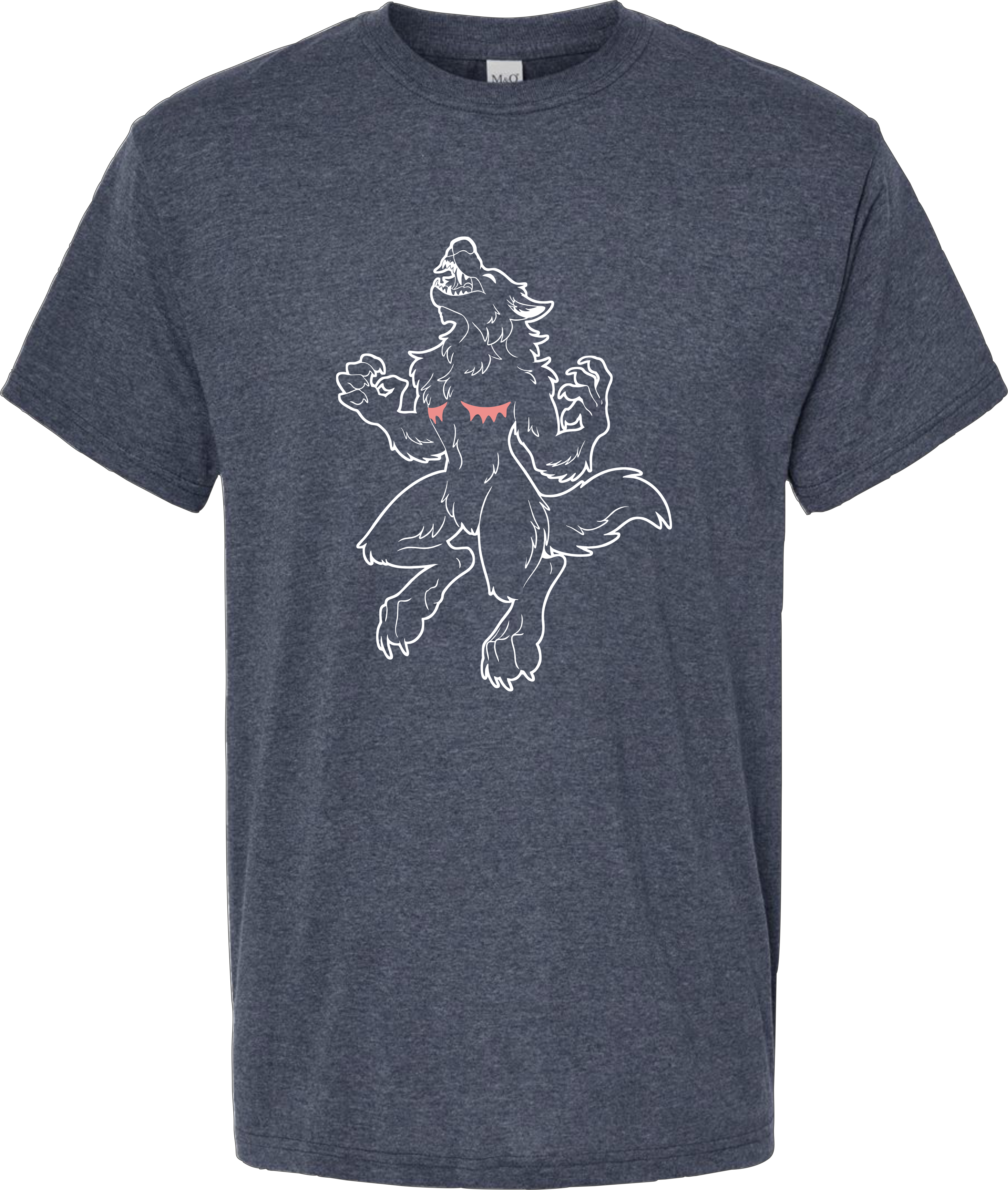 Trans Werewolf Shirt by Caustic Canine