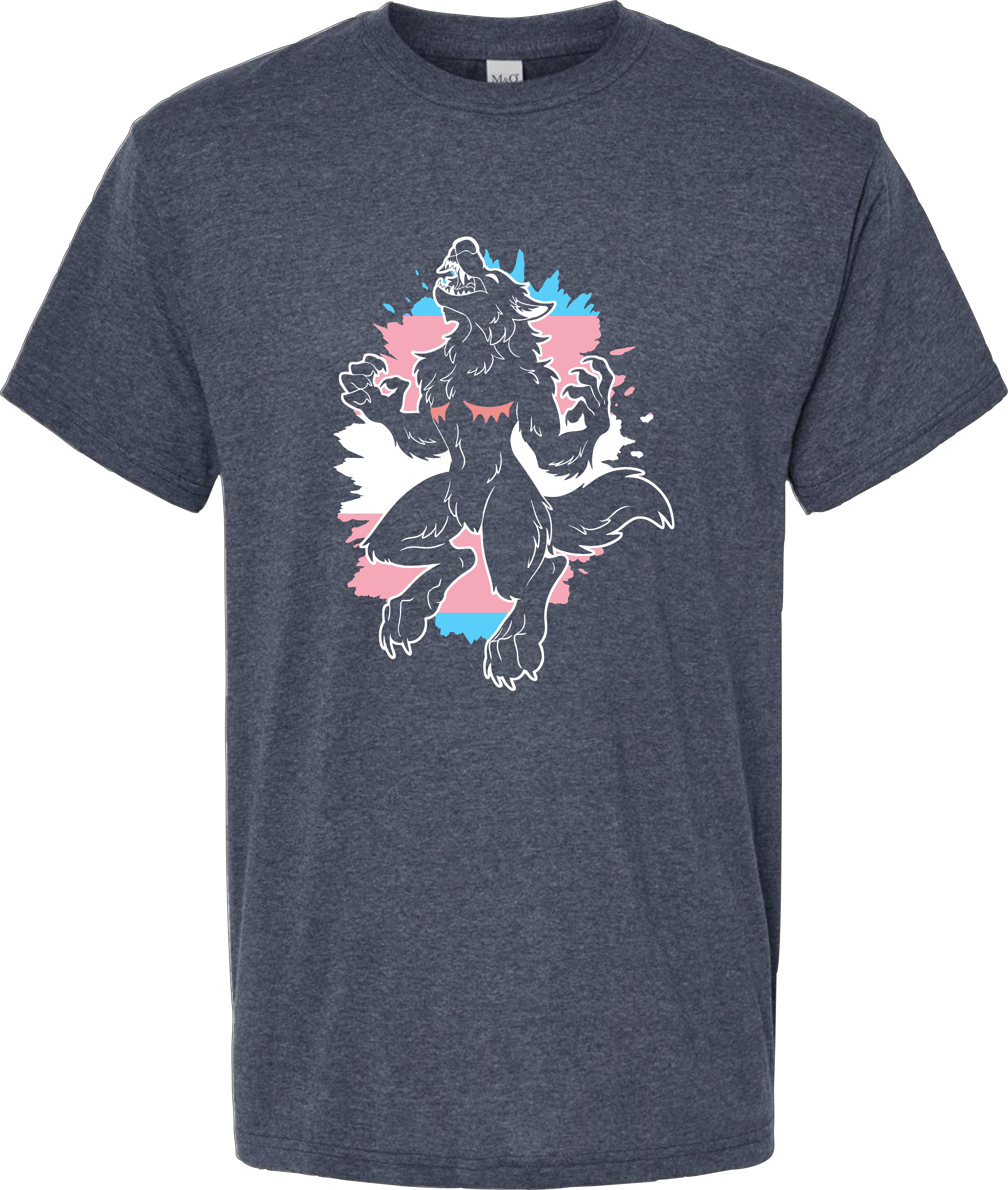 Trans Werewolf Shirt by Caustic Canine