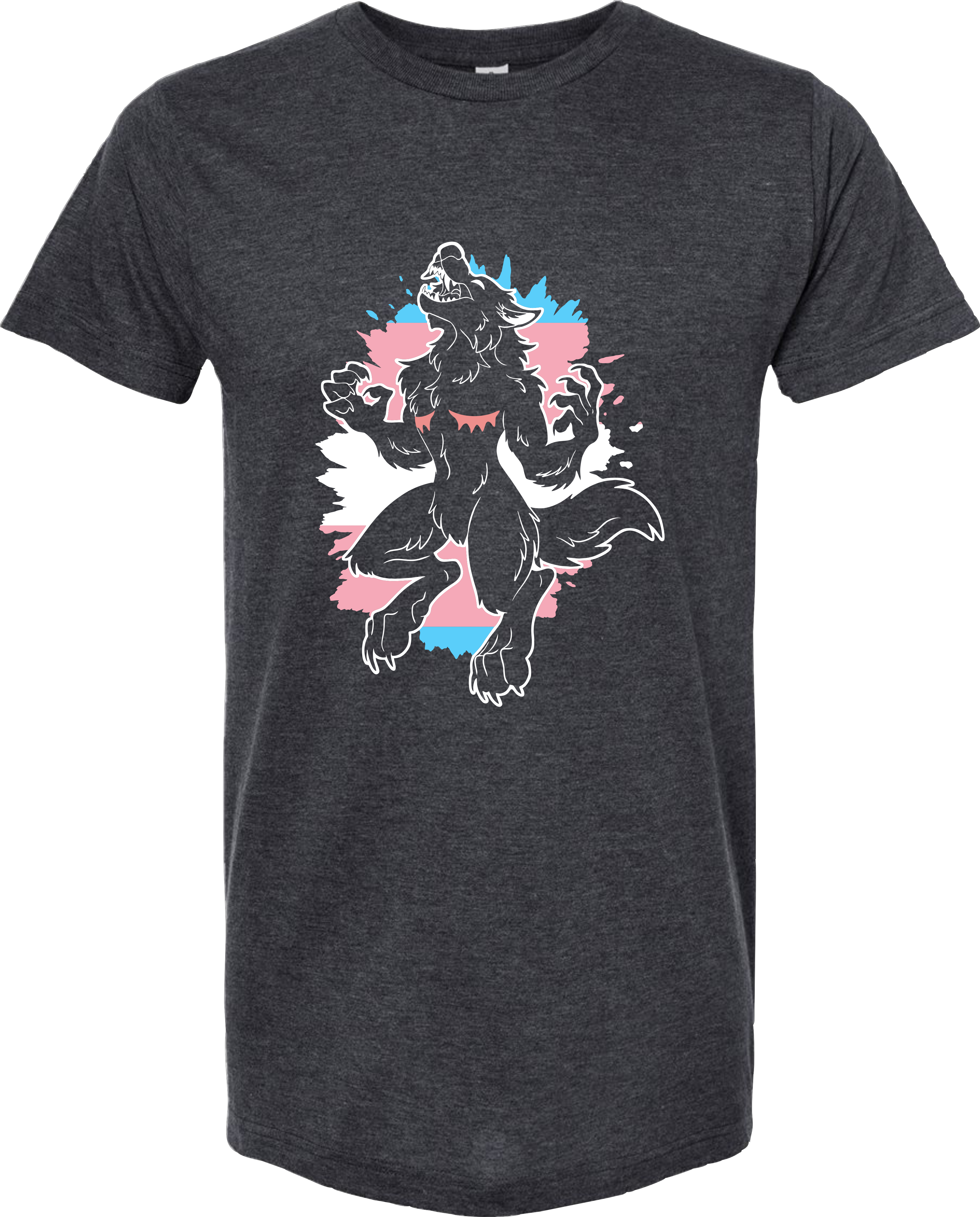 Trans Werewolf Shirt by Caustic Canine