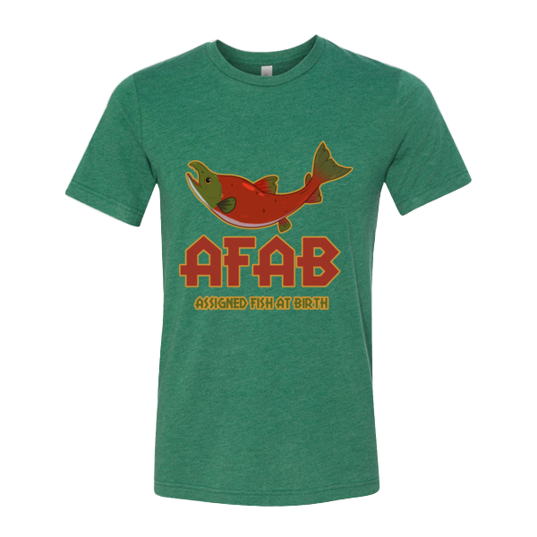 AFAB Shirt Bella Canvas Green Grass Tri-Blend