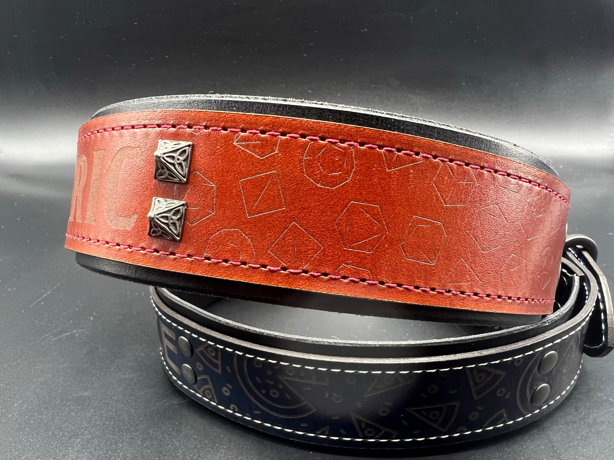 Custom Designed Full Leather Collar