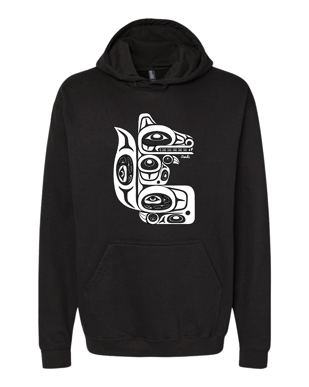 Chanelle Firth-Ward Hooded Sweatshirt Black